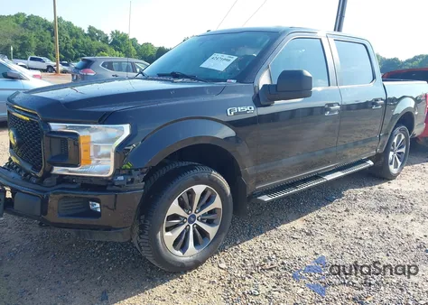 2019 Ford F150 Xl из США, поврежденный, VIN 1FTEW1EP6KFD07074